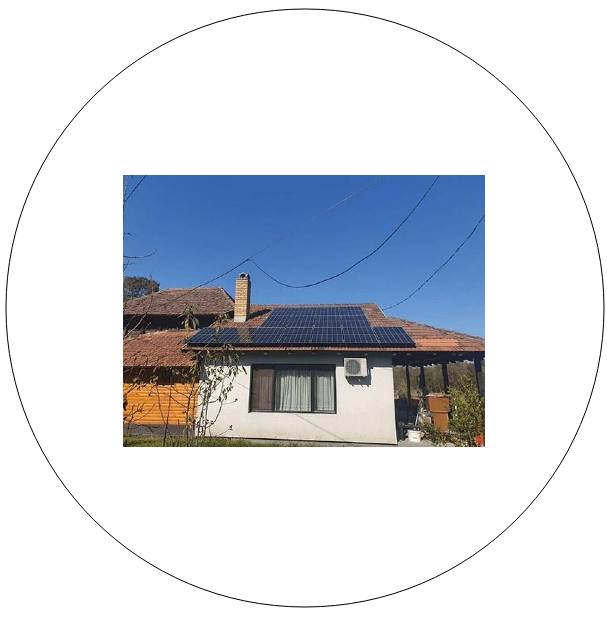 Hibridni solarni sistem 5 kWp Loznica