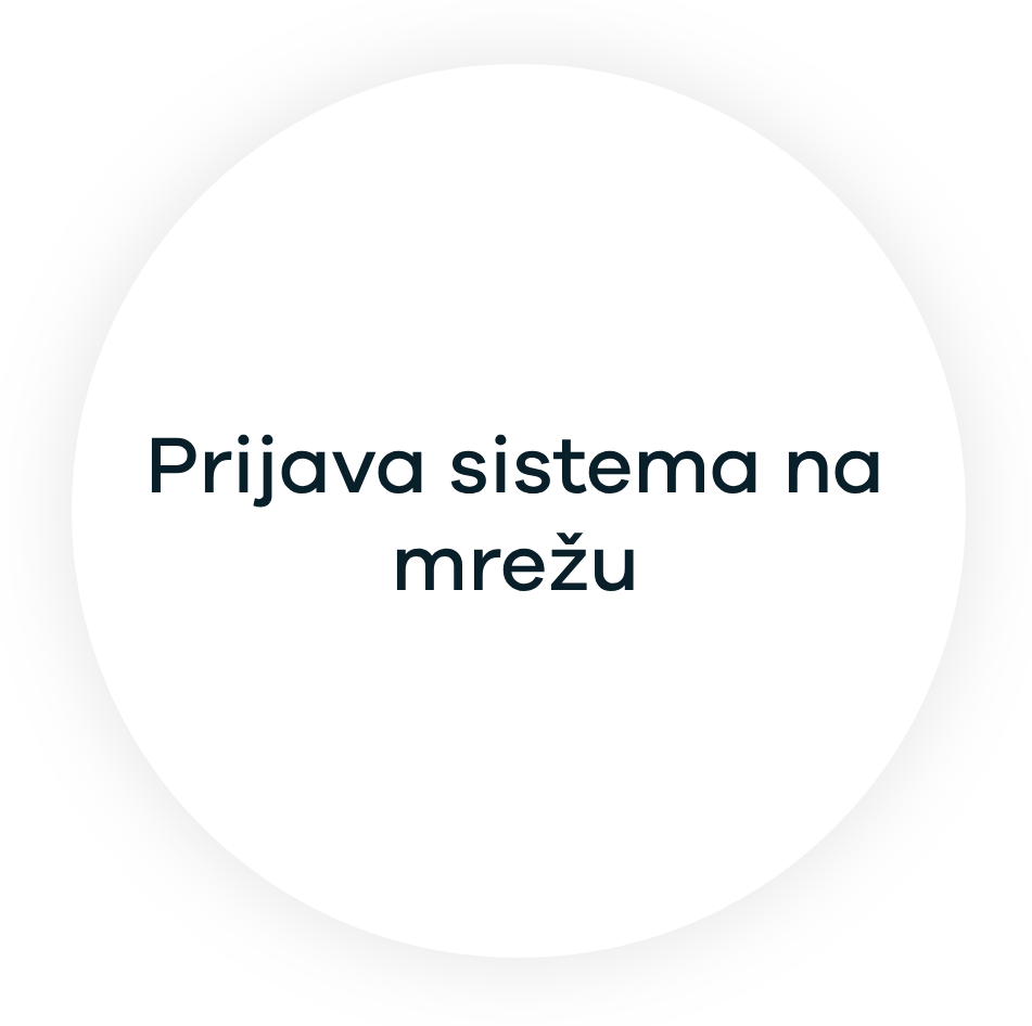 Prijava sistema na mrezu