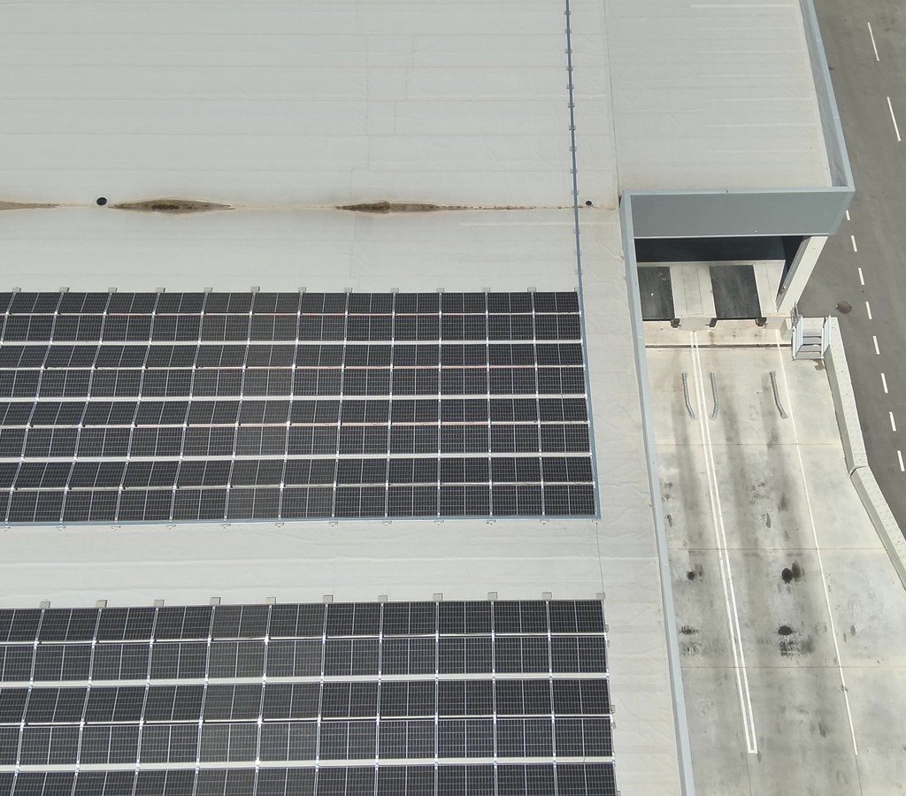 Solarni paneli na objektu Agro Đole u Vinorači