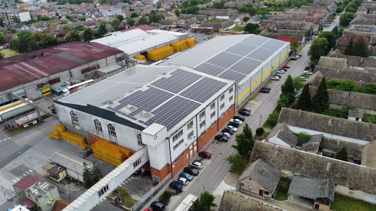 Solarna elektrana 1.000 kWp — Apatinska pivara