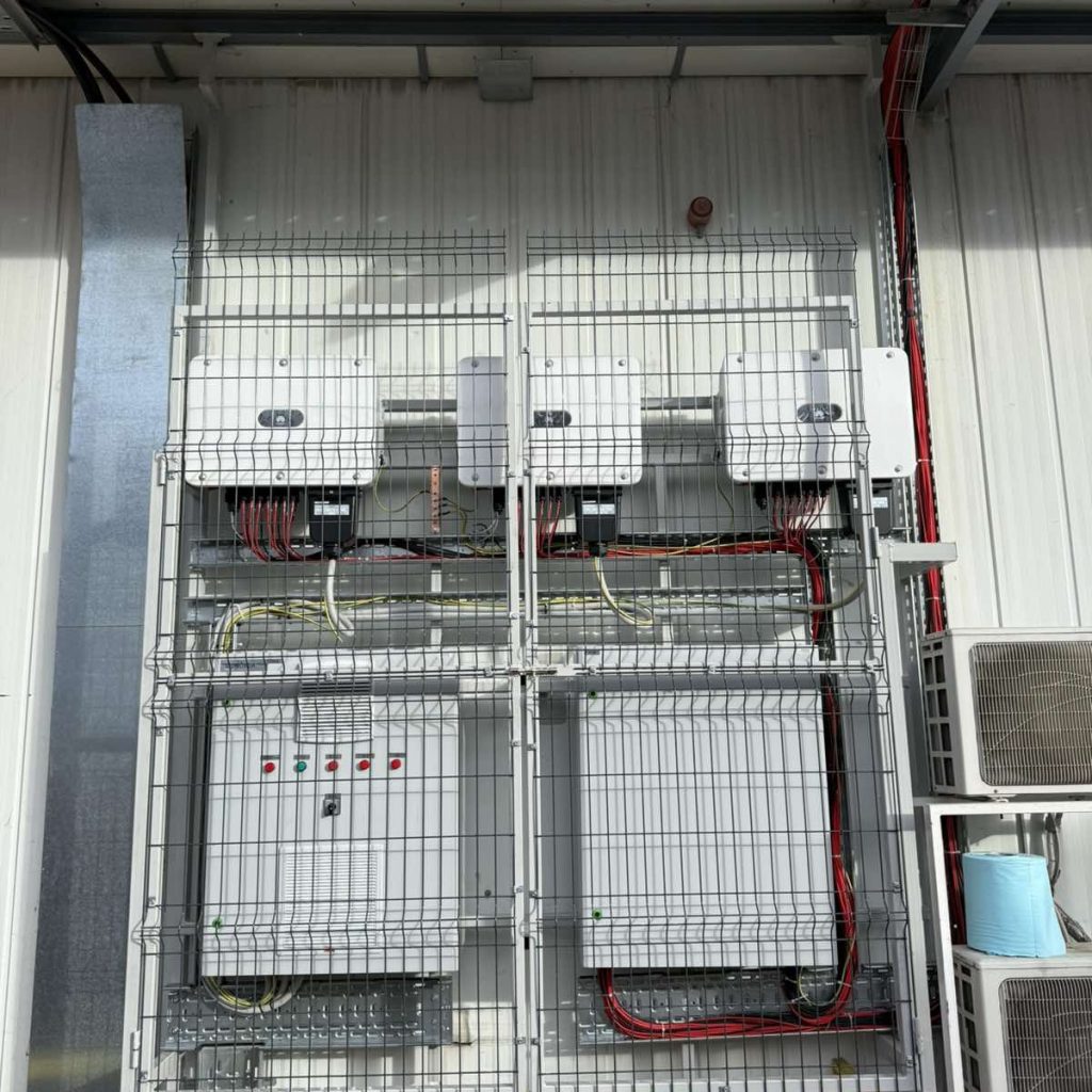 Solarna elektrana Soko Štark — tehnička oprema izvedene elektrane 180 kWp